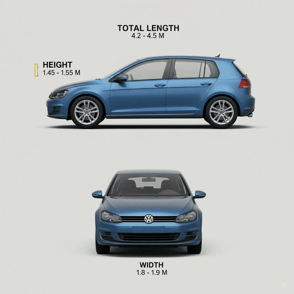 Precio transporte de coches: dimensiones de un coche precio transporte de coches - dimensiones de un coche